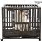 Show in main carousel: SMONTER Heavy Duty Strong Metal I Shape Dog Crate, Brown, 42-in slide 3 of 8