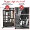 Show in main carousel: SMONTER Heavy Duty Strong Metal I Shape Dog Crate, Brown, 42-in slide 4 of 8