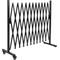 Show in main carousel: SMONTER Metal Expandable Dog Gate with Casters, Black, 129-in W x 40.5-in H slide 1 of 9