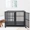 Show in main carousel: SMONTER Stackable Heavy Duty Dog Crate, 38-in slide 1 of 8