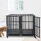 Show in main carousel: SMONTER Stackable Heavy Duty Dog Crate, 44-in slide 1 of 8