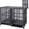 Show in main carousel: SMONTER Stackable Heavy Duty Dog Crate, 44-in slide 2 of 8