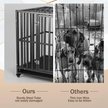 Show in main carousel: SMONTER Two Doors Heavy Duty Dog Crate, 42-in slide 3 of 8