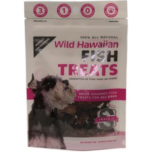 Snack 21 Treats Hawaiian Fish Dog Treats, 0.88-oz bag