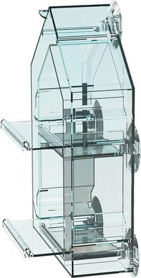 Show full view: Sneak-A-Peek Heavu Duty Crystal Clear Polycarbonate House-Window Seed Wild Bird Feeder, 1-lb slide 4 of 4