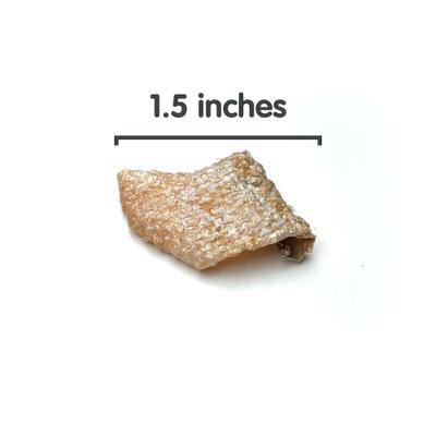 Show full view: Snif-Snax Smoked Salmon Skin Cracklings Dog Treats, 1.5-oz bag slide 5 of 8