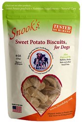 Snook's Sweet Potato Biscuits Dog Treats, 8-oz bag