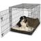 Show in main carousel: Snoozer Pet Products 100% Washable Forgiveness Cozy Cave Orthopedic Dog & Cat Crate Bed with Removable Cover, Olive, X-Large slide 2 of 9