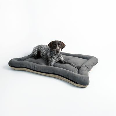 Show full view: Snoozer Pet Products All Day with Cloud 9 Ash Reversible Premium Microsuede Dog & Cat Bed, Marmot Sand, Large slide 6 of 8