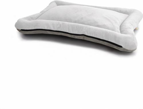 Show full view: Snoozer Pet Products All Day with Cloud 9 Ivory Reversible Premium Microsuede Dog & Cat Bed, Marmot Storm, Large slide 5 of 8
