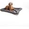 Show in main carousel: Snoozer Pet Products All Day with Cloud 9 Ivory Reversible Premium Microsuede Dog & Cat Bed, Merlin Pewter, Small slide 3 of 4