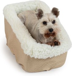 Snoozer Pet Products Console Lookout Dog Car Seat, Birch Diamond, Small