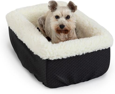 Show full view: Snoozer Pet Products Console Lookout Dog Car Seat, Black Diamond, Large slide 2 of 6
