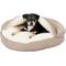 Show in main carousel: Snoozer Pet Products Cozy Cave Covered Cat & Dog Bed with Removable Cover, Khaki, Large slide 5 of 8