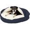 Show in main carousel: Snoozer Pet Products Cozy Cave Covered Cat & Dog Bed with Removable Cover, Navy, Large slide 5 of 8