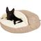 Show in main carousel: Snoozer Pet Products Cozy Cave Orthopedic Covered Cat & Dog Bed with Removable Cover, Khaki, X-Large slide 4 of 7