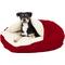 Show in main carousel: Snoozer Pet Products Cozy Cave Orthopedic Covered Cat & Dog Bed with Removable Cover, Red, Large slide 4 of 7
