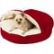 Show in main carousel: Snoozer Pet Products Cozy Cave Orthopedic Covered Cat & Dog Bed with Removable Cover, Red, Small slide 6 of 9
