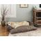 Show in main carousel: Snoozer Pet Products Doggy Day Bolster Dog & Cat Bed with Removable Cover, Merlin Camel Brown, Large slide 2 of 7
