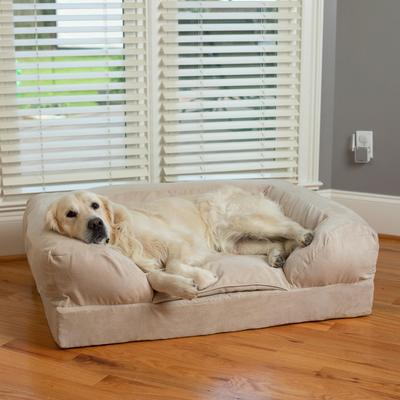 Show full view: Snoozer Pet Products Forgiveness Sofa Dog & Cat Bed, Buckskin, X-Large slide 2 of 5