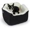 Show in main carousel: Snoozer Pet Products Lookout 1 Dog Car Seat, Black Diamond, Medium slide 3 of 7