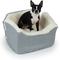 Show in main carousel: Snoozer Pet Products Lookout 1 Dog Car Seat, Stone Diamond, Medium slide 2 of 7