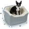 Show in main carousel: Snoozer Pet Products Lookout 1 Dog Car Seat, Stone Diamond, Medium slide 3 of 7