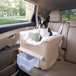 Snoozer Pet Products Lookout 2 Dog Car Seat, Birch Diamond, Medium