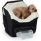 Show in main carousel: Snoozer Pet Products Lookout 2 Dog Car Seat, Black Diamond, Small slide 2 of 7