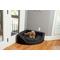 Show in main carousel: Snoozer Pet Products Luxury Corner Bolster Dog Bed with Removable Cover, Black, Large slide 1 of 5