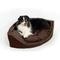 Show in main carousel: Snoozer Pet Products Luxury Corner Bolster Dog Bed with Removable Cover, Hot Fudge, Small slide 2 of 5