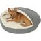 Show in main carousel: Snoozer Pet Products Luxury Cozy Cave Orthopedic Cat & Dog Bed with Removable Cover, Anthracite, Small slide 4 of 9