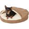 Show in main carousel: Snoozer Pet Products Luxury Cozy Cave Orthopedic Cat & Dog Bed with Removable Cover, Camel, Large slide 4 of 9