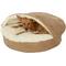 Show in main carousel: Snoozer Pet Products Luxury Cozy Cave Orthopedic Cat & Dog Bed with Removable Cover, Camel, Small slide 4 of 9