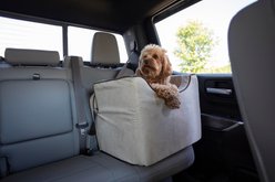 Snoozer Pet Products Luxury Lookout 1, Small, Buckskin/Java