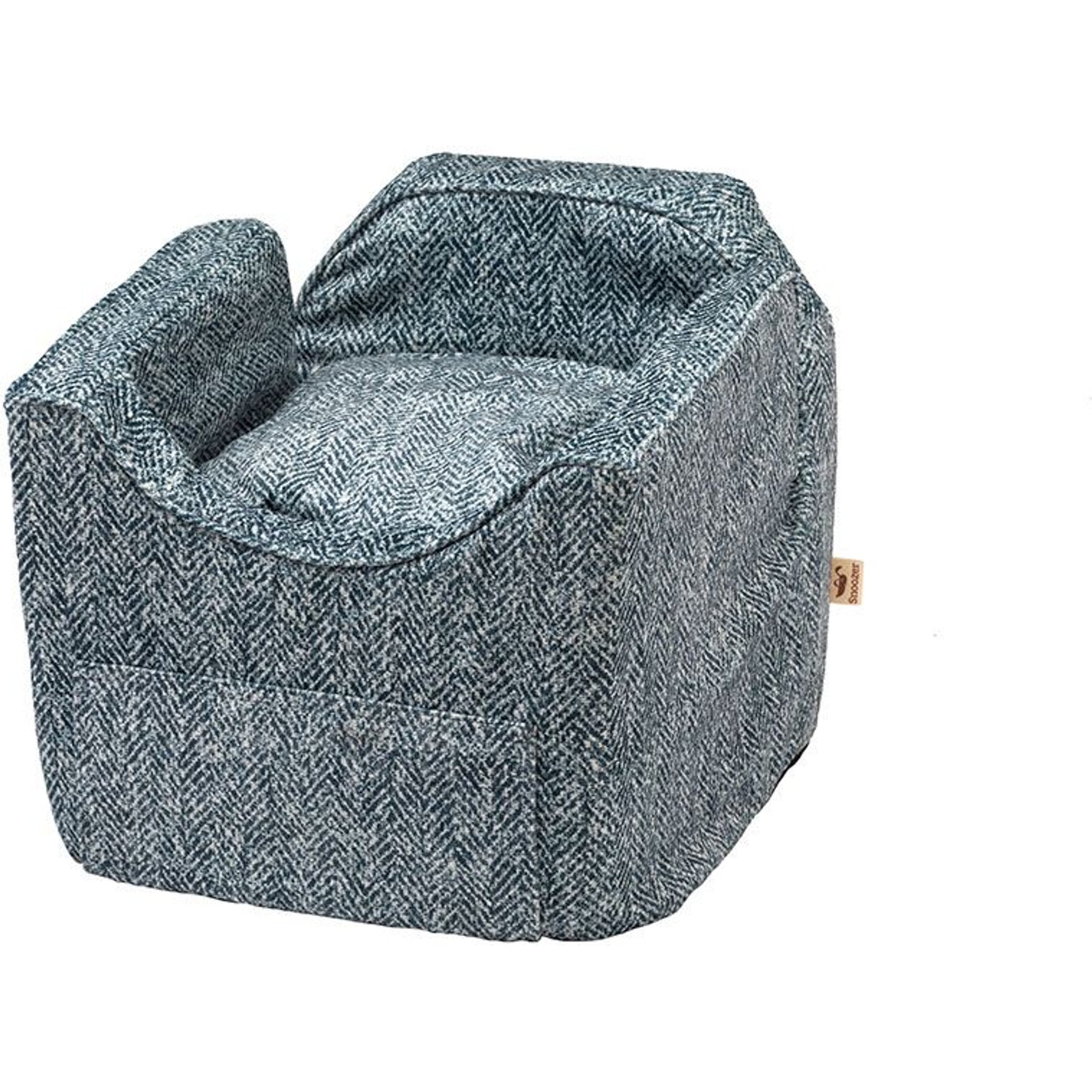 Snoozer Pet Products Luxury Lookout 2, Large, Palmer Indigo
