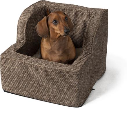 Show full view: Snoozer Pet Products Luxury Microfiber High Back Console Dog & Cat Car Seat, Merlin Camel, X-Large slide 1 of 7