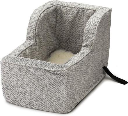 Show full view: Snoozer Pet Products Luxury Microfiber High Back Console Dog & Cat Car Seat, Palmer Dove, Large slide 1 of 7