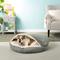 Show in main carousel: Snoozer Pet Products Luxury Microsuede Cozy Cave Dog & Cat Bed, Anthracite, Large slide 1 of 8