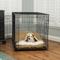 Show in main carousel: Snoozer Pet Products Luxury Microsuede Crate Cozy Cave Covered Dog Bed with Removable Cover, Camel, Small slide 1 of 2