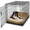 Show in main carousel: Snoozer Pet Products Luxury Microsuede Crate Cozy Cave Covered Dog Bed with Removable Cover, Camel, Small slide 2 of 2