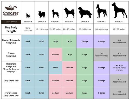 Show full view: Snoozer Pet Products Luxury Microsuede Rectangle Cozy Cave Covered Dog Bed with Removable Cover, Camel, Medium slide 4 of 4