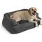 Show in main carousel: Snoozer Pet Products Luxury Orthopedic Bolster Dog Bed with Removable Cover, Merlin Pewter, X-Large slide 1 of 4