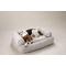 Show in main carousel: Snoozer Pet Products Luxury Orthopedic Bolster Dog Bed with Removable Cover, Palmer Dove, X-Large slide 4 of 7