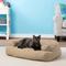 Show in main carousel: Snoozer Pet Products Luxury Overstuffed Cat & Dog Bed with Removable Cover, Buckskin, Small slide 6 of 10