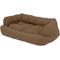 Show in main carousel: Snoozer Pet Products Luxury Overstuffed Cat & Dog Bed with Removable Cover, Camel, Small slide 3 of 10