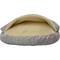 Show in main carousel: Snoozer Pet Products Microsuede Cozy Cave Dog & Cat Bed, Palmer Dove, Large slide 4 of 11