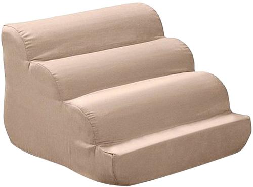 SNOOZER PET PRODUCTS Orthopedic Scalloped Dog Ramp, Buckskin, Small - Chewy.com