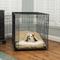 Show in main carousel: Snoozer Pet Products Poly Cotton Crate Cozy Cave Covered Dog Bed with Removable Cover, Khaki, Medium slide 1 of 2