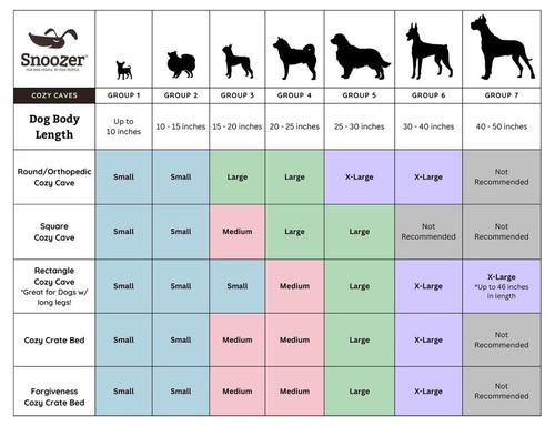 Show full view: Snoozer Pet Products Poly Cotton Rectangle Cozy Cave Covered Dog Bed with Removable Cover, Gray, Large slide 6 of 7